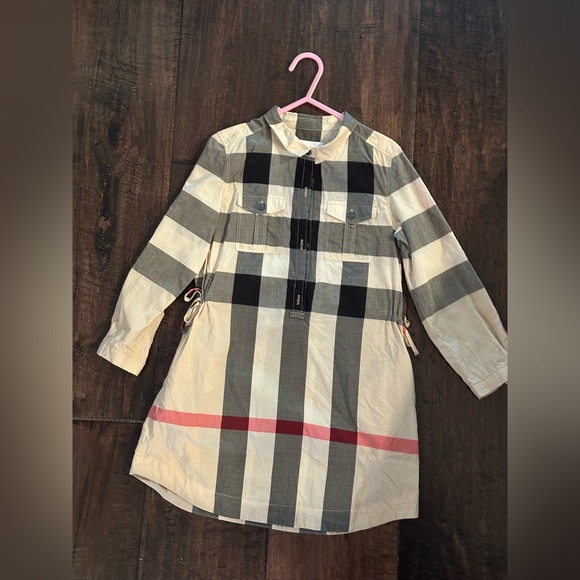 Burberry shirt dress - 7Y - Picture 3 of 5